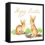 Happy Easter Spring Bunny I-Andi Metz-Framed Stretched Canvas