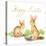 Happy Easter Spring Bunny I-Andi Metz-Stretched Canvas