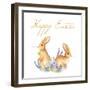 Happy Easter Spring Bunny II-Andi Metz-Framed Art Print