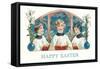 Happy Easter, Three Altar Boys-null-Framed Stretched Canvas