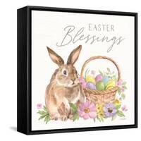 Happy Easter VI Bright-Silvia Vassileva-Framed Stretched Canvas