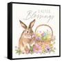 Happy Easter VI Bright-Silvia Vassileva-Framed Stretched Canvas