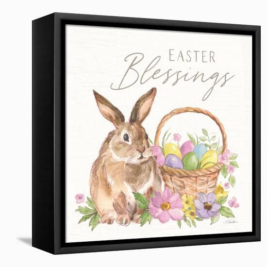 Happy Easter VI Bright-Silvia Vassileva-Framed Stretched Canvas