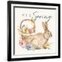 Happy Easter VII Hello Pineneedle Green-Silvia Vassileva-Framed Premium Giclee Print