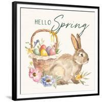Happy Easter VII Hello Pineneedle Green-Silvia Vassileva-Framed Premium Giclee Print