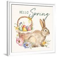 Happy Easter VII Hello Pineneedle Green-Silvia Vassileva-Framed Premium Giclee Print