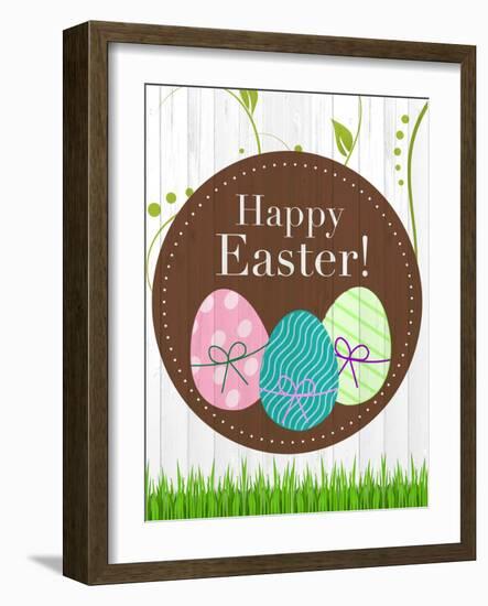 Happy Easter-Kimberly Allen-Framed Art Print