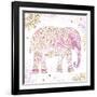 Happy Elephant-Sasha Blake-Framed Giclee Print