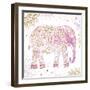 Happy Elephant-Sasha Blake-Framed Giclee Print