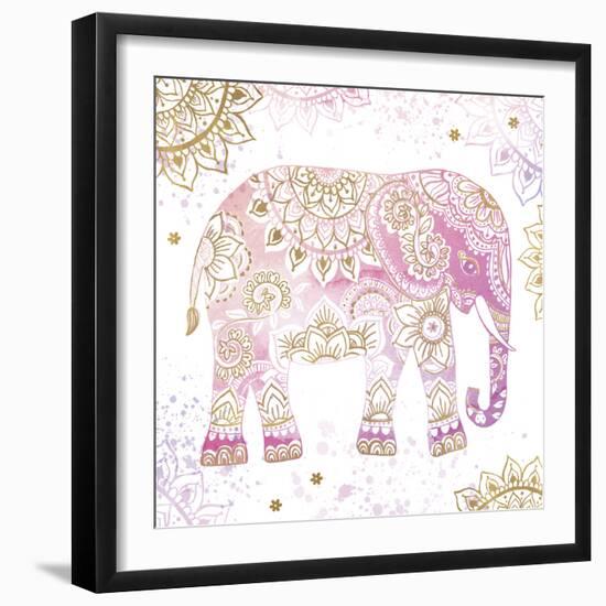 Happy Elephant-Sasha Blake-Framed Giclee Print