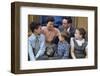 Happy Family Gathered Together at Home-William P^ Gottlieb-Framed Photographic Print