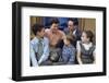 Happy Family Gathered Together at Home-William P. Gottlieb-Framed Photographic Print