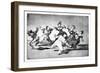 Happy Fantasy, 1819-1823-Francisco de Goya-Framed Giclee Print