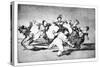 Happy Fantasy, 1819-1823-Francisco de Goya-Stretched Canvas