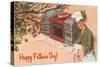 Happy Father's Day, Autumn Barbecue-null-Stretched Canvas