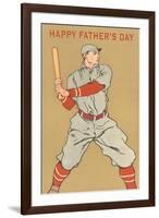 Happy Father's Day, Batter-null-Framed Art Print