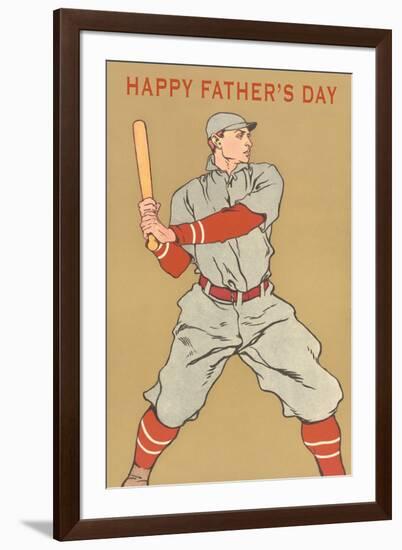 Happy Father's Day, Batter-null-Framed Art Print