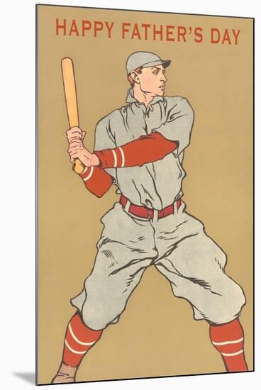 Happy Father's Day, Batter-null-Mounted Art Print
