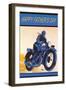 Happy Father's Day, Motorcycle-null-Framed Art Print