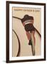 Happy Father's Day, Track Cyclist-null-Framed Art Print