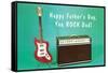 Happy Father's Day, You Rock Dad-null-Framed Stretched Canvas