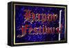 Happy Festivus-null-Framed Stretched Canvas