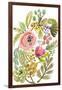 Happy Flowers V-Karen Fields-Framed Art Print