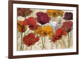 Happy Flowers-Katrina Craven-Framed Art Print