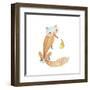 Happy Fox-Ling's Workshop-Framed Art Print