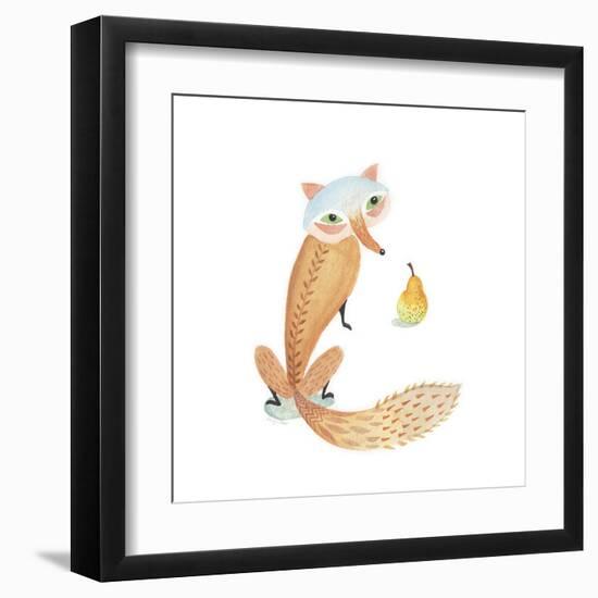 Happy Fox-Ling's Workshop-Framed Art Print