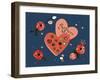 Happy Galentine I-Melissa Wang-Framed Art Print