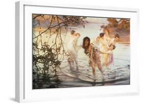 Happy Games, 1899-Paul de Vos-Framed Giclee Print