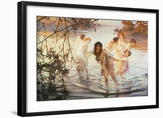 Happy Games, 1899-Paul de Vos-Framed Giclee Print