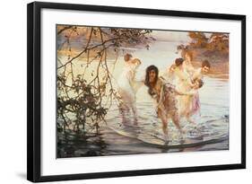 Happy Games, 1899-Paul de Vos-Framed Giclee Print