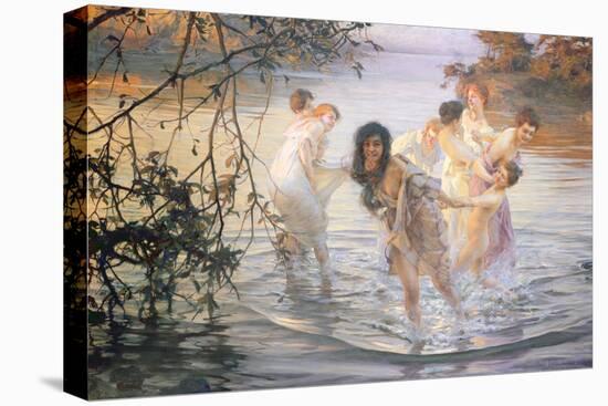 Happy Games, 1899-Paul Chabas-Stretched Canvas