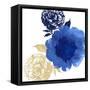Happy Garden Blue-Bella Dos Santos-Framed Stretched Canvas