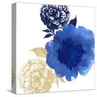 Happy Garden Blue-Bella Dos Santos-Stretched Canvas