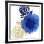 Happy Garden Blue-Bella Dos Santos-Framed Art Print