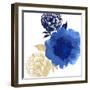 Happy Garden Blue-Bella Dos Santos-Framed Art Print