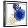 Happy Garden Blue-Bella Dos Santos-Framed Art Print