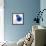 Happy Garden Blue-Bella Dos Santos-Framed Art Print displayed on a wall