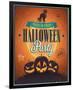 Happy Halloween Party invite-null-Framed Premium Giclee Print