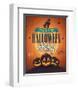 Happy Halloween Party invite-null-Framed Art Print