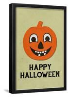 Happy Halloween Retro-null-Framed Poster