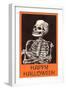 Happy Halloween, Skeleton-null-Framed Art Print