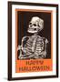 Happy Halloween, Skeleton-null-Framed Art Print