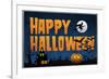 Happy Halloween Spooky Holiday-null-Framed Art Print