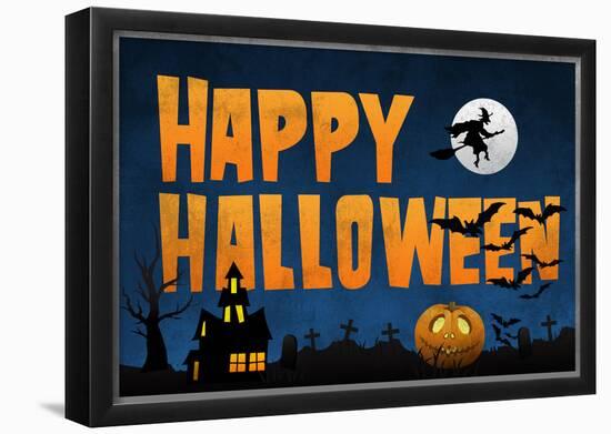 Happy Halloween-null-Framed Poster