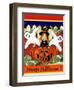 Happy Halloween-Laurie Korsgaden-Framed Art Print