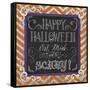 Happy Halloween-Fiona Stokes-Gilbert-Framed Stretched Canvas